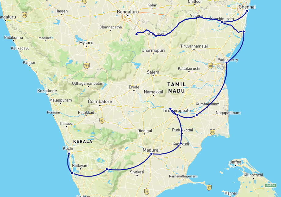 Voyage solidaire en Inde du Sud