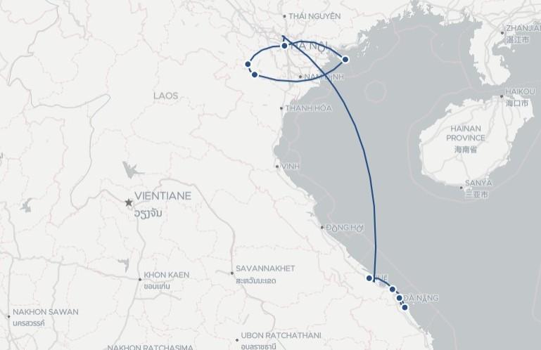 Du Nord au Centre du Vietnam