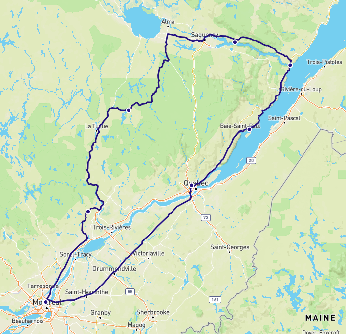 Découvertes canadiennes en autotour