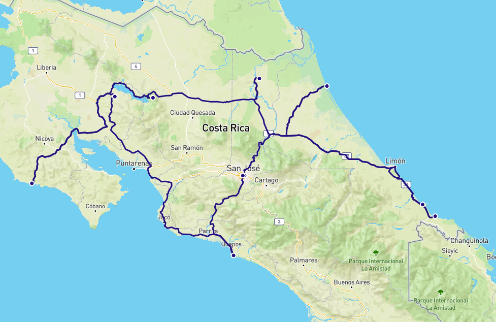 Découverte du Costa Rica en liberté