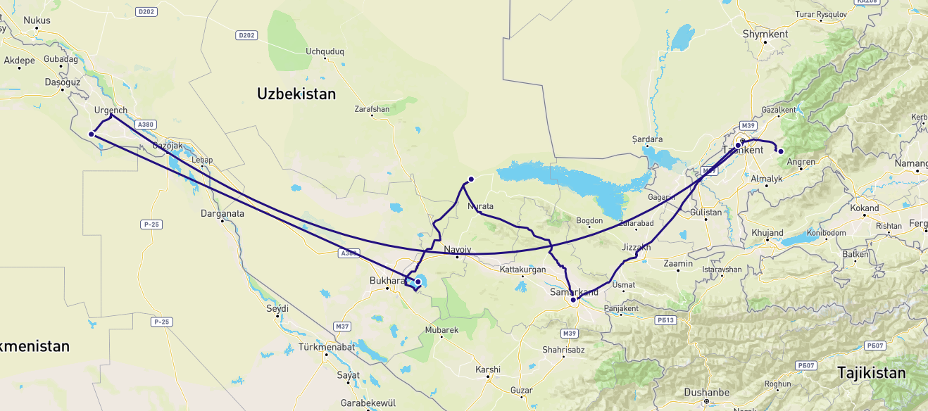 De Khiva à Samarcande, toute la Route de la Soie