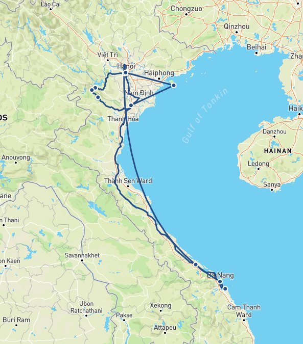 Du Nord au Centre du Vietnam